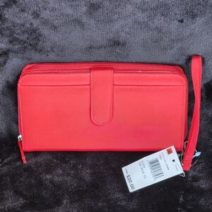 Mundi Brand Wristlet/Wallet Red